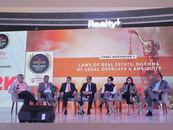 Panel discussion on the "Laws of Real Estate: Dilemma of Legal Overlaps & Ambiguity" held at 15th Realty+ Excellence Awards 2023