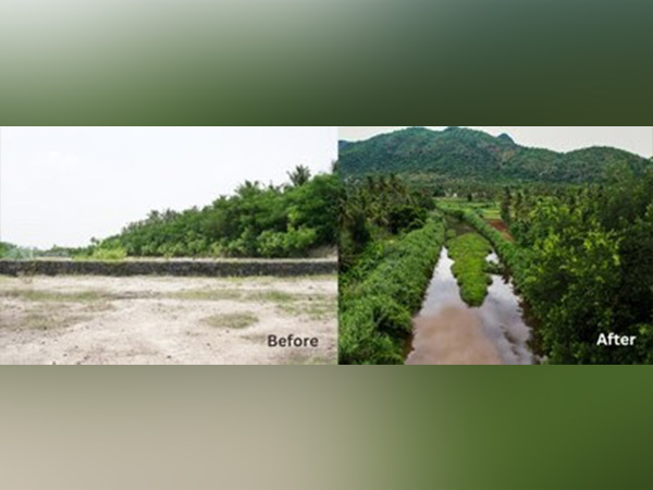 The Naganadhi River Once Dried-up Now Flows Perennially