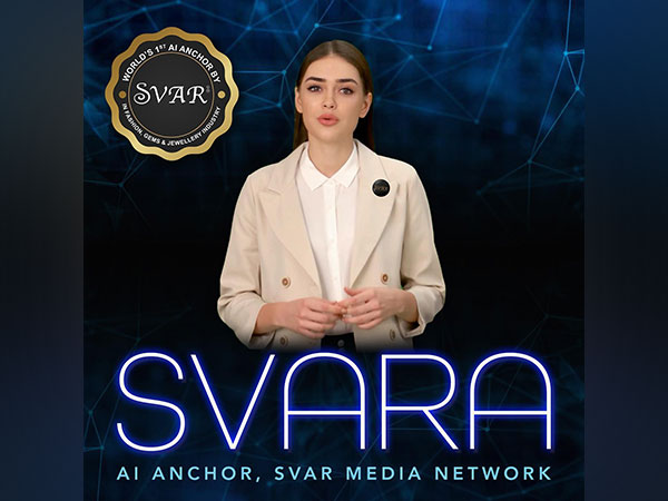 SVAR Media creates history, launches the world's first AI Anchor in the Fashion, Gems and Jewellery industry