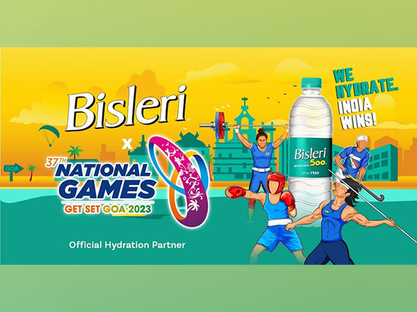 Bisleri Partners with the Biggest Sporting Event - 2023 National Games of India as the Official Hydration Partner