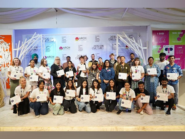 International and Indian students were felicitated with certificates for the participation in "Cumulus Student Talent Camp" at "Arch College of Design and Business Jaipur"