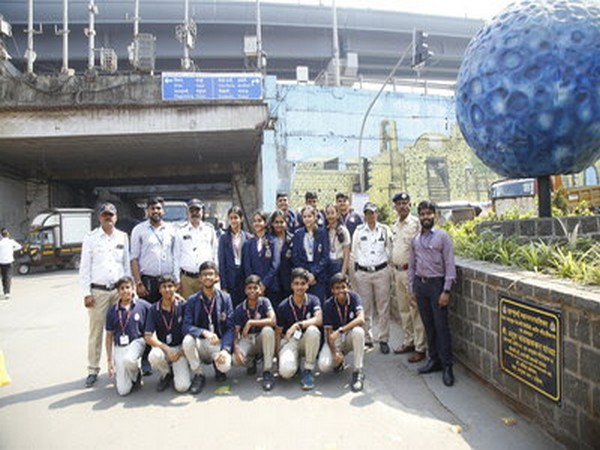 Children's Academy, Mumbai students synergize with Samta Nagar Police Station for safer roads