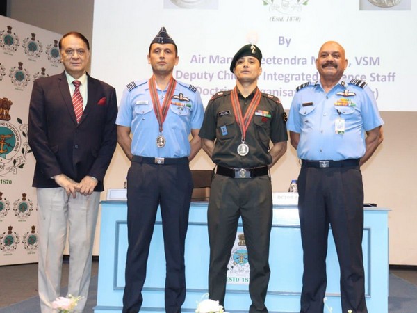 USI MacGregor Memorial Medal Presented To Officers From Army and IAF