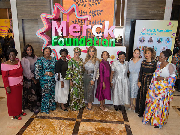 Senator, Dr. Rasha Kelej, CEO of Merck Foundation with The First Ladies of Africa