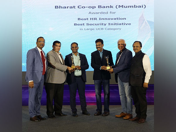 Bharat Co-Operative Bank (Mumbai) Ltd. Wins the Prestigious "Best HR Management Award" at the 17th ANCBS by NAFCUB and Banking Frontiers