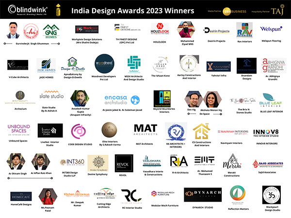Blindwink Announces The Winners Of 6th Edition Of India Design Awards 2023