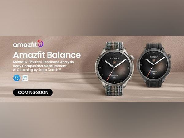 Celebrating Balance: Amazfit Balance SmartWatch Set to Debut in India