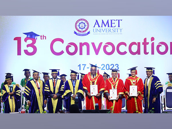 AMET University conducted its 13th Annual Convocation at Anna Centenary Library Auditorium, Chennai