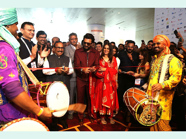 Inauguration Ceremony of Homethon Property Expo 2023 hosted by NAREDCO Maharashtra at JIO World Convention Centre, BKC