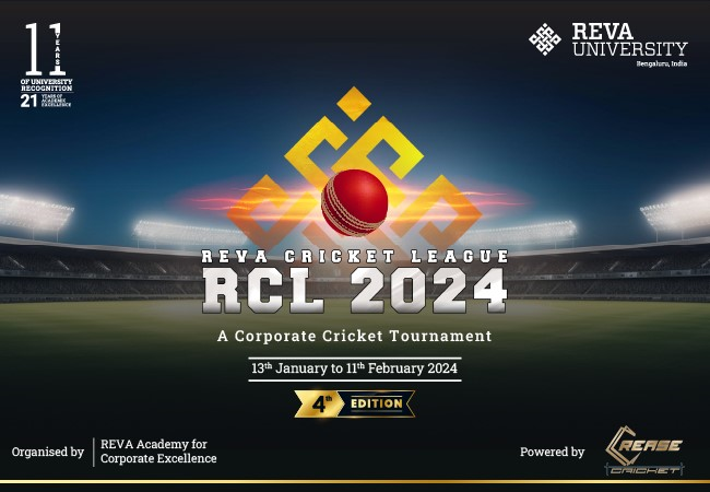 REVA Cricket League (RCL) 4th Edition is here with a new format of 100!