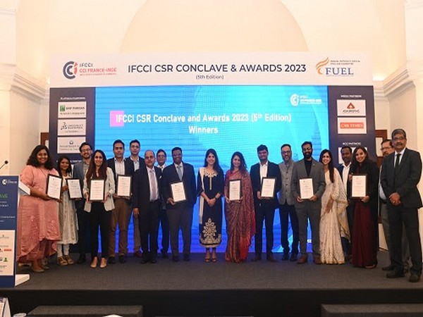 IFCCI Awards Best CSR Projects of Indo-French Companies, Celebrates 10 Years of the CSR Act at its 5th Edition of the CSR Conclave & Awards
