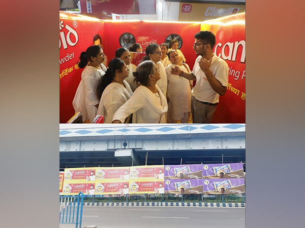 Candid Dusting Powder embarked Festive Brand Activations at Mumbai's Lalbaug Cha Raja and Kolkata Durga Pujo