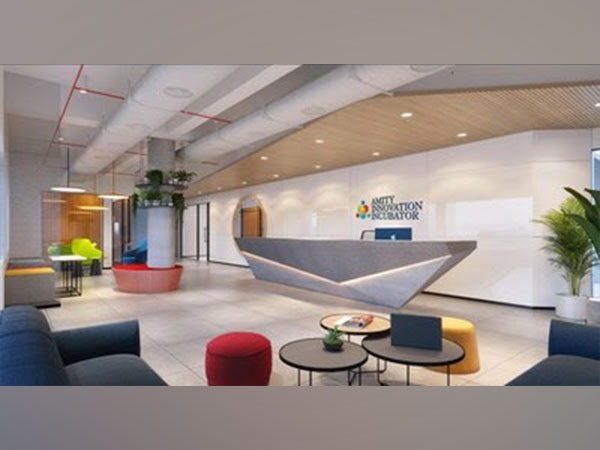 An inside view of the Amity Innovation Incubator