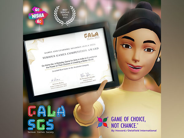 The Best Serious Game - GALA 2023 Award - Go Nisha Go