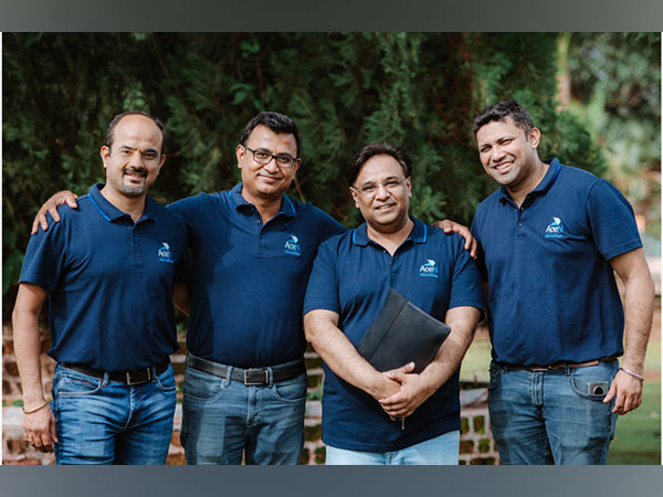 Navadhan founding team: Left to Right - Vijay Haswani, Amit Biswal, Nitin Agrawal, Anirudh Ramakuru