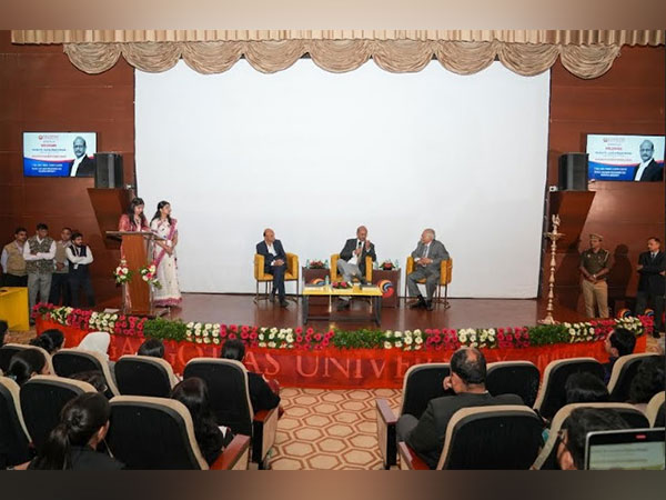 Justice Rajesh Bindal Addressing Galgotias University's School of Law