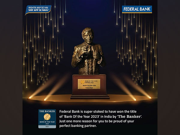 Federal Bank Named "Bank of the Year (India)" by The Banker, Financial Times
