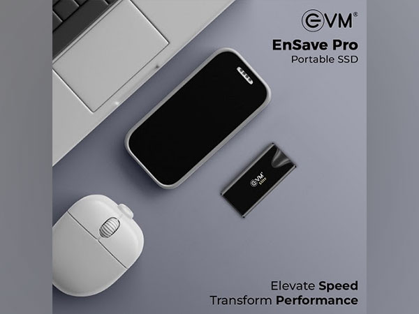 Second-largest SSD Brand in India, EVM Launches its Flagship Portable SSD 'EVM ENSAVE PRO' Starting at Rs. 4,499
