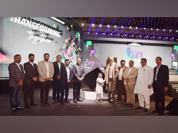Union Minister Parshottam Rupala Unveiled the New Brand Identity along with BN Group Chairman Ajay Kumar Agarwal, Managing Director Anubhav Agarwal and other dignitaries