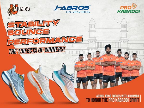 Playing big! Abros Shoes elevates its game as an Official Sponsor of U Mumba Kabaddi Team