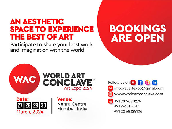 World Art Conclave Art Expo 2024, Nehru Center, Mumbai, India - Bookings Open