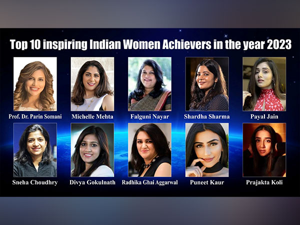 Top 10 inspiring Indian Women Achievers of the year 2023