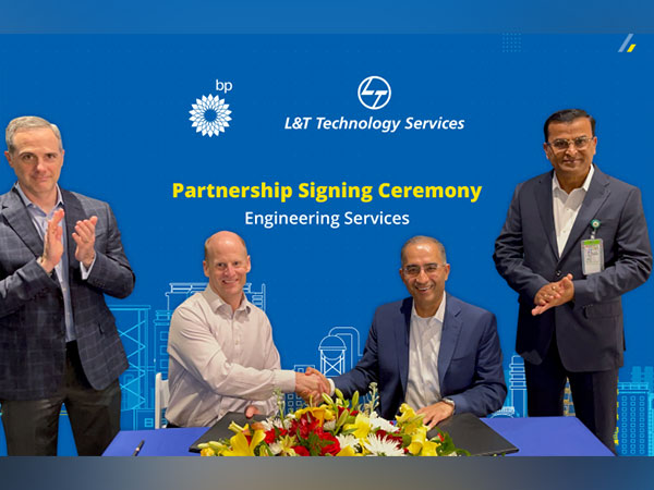 L-R: William M. (Bill) Anderson, bp | Bruce Price, bp | Amit Chadha, CEO and MD, LTTS | Subrat Tripathy, SVP and Chief Business Officer - IP and PE North America, LTTS