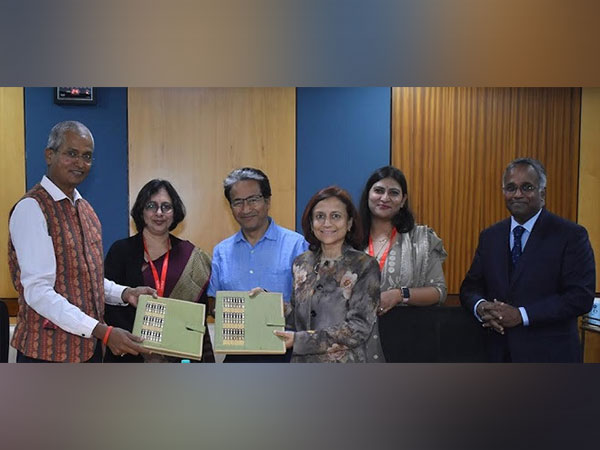 L-R: Lingraju Sawkar, President-Kyndryl India, Sonam Wangchuk, Founding Director-HIAL and others at the signing of the "HILLs Fellowship in Integrated Mountain Development"