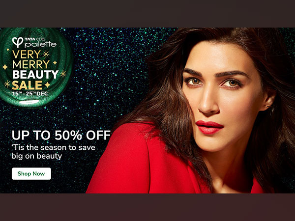Glam up This Holiday Season with Tata CLiQ Palette's 'Very Merry Beauty Sale'