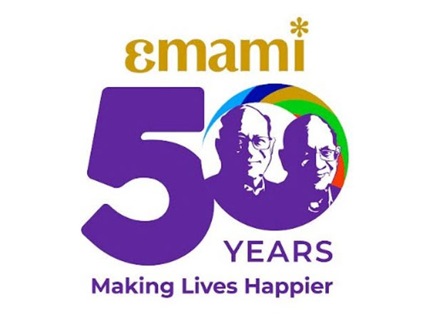 Emami 50 years Logo