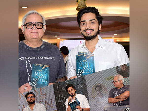 Hansal Mehta launches Abhishek Krishnan's mytho-fantasy novel, 'Rise of the Fallen: Book 1 of the Manwaan Series', published by NuVoice Press