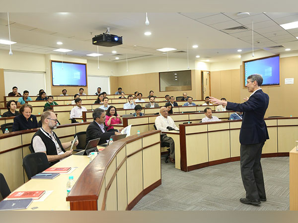 James Poterba, Mitsui Professor of Economics at MIT and President and CEO, NBER at the Conference at ISB