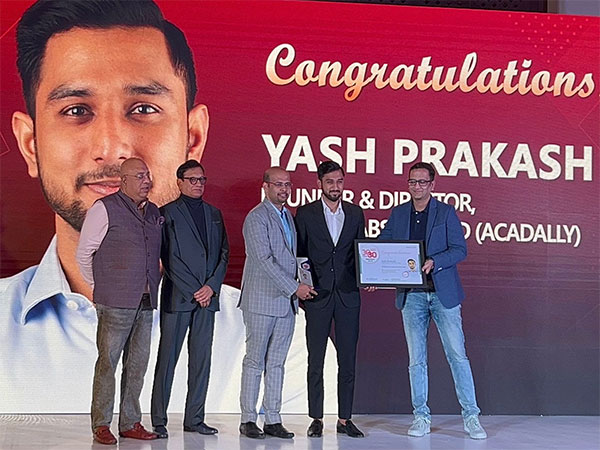 Yash Prakash, Founder & Director, AcadAlly, Features in BW Disrupt List of Young Achievers 30 under 30
