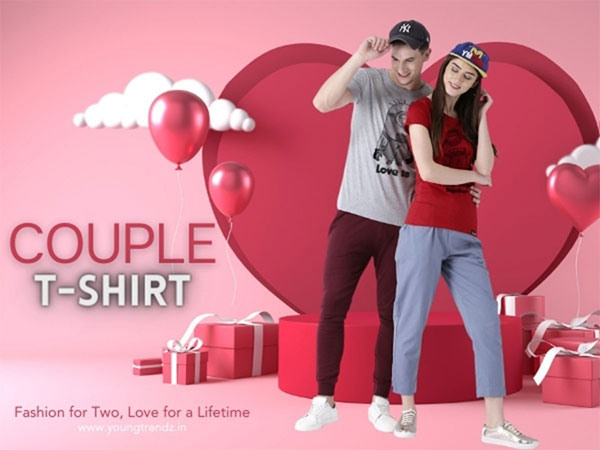 YoungTrendz Unveils Exciting New Couple T-Shirt Collection - A Perfect Gift for Valentine's Day