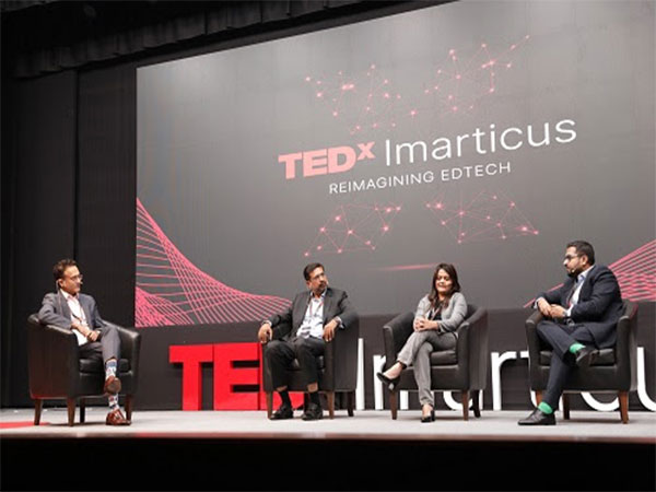 Nikhil Barshikar, Founder & MD, Imarticus Learning, moderating the panel on discussion about 'Reimagining EdTech'