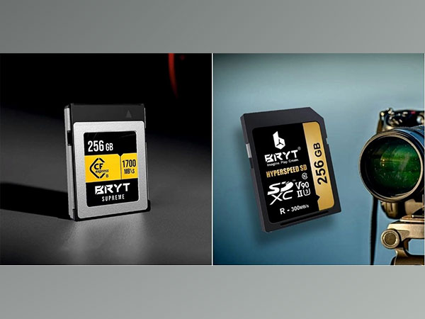 BRYT India elevates photography tech with SD Card V90 and CFX Cards launch