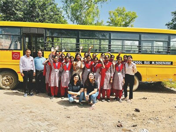 Nissan Partners with White Lotus Trust to Empower Girls' Education in Haryana.