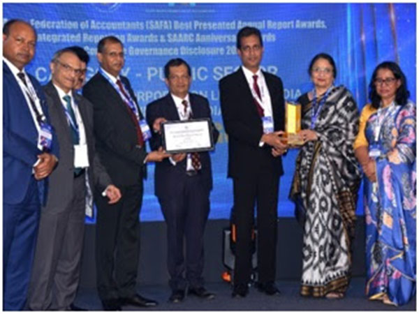 PFC Bags SAFA Gold Award for Best Presented Accounts / Annual Report