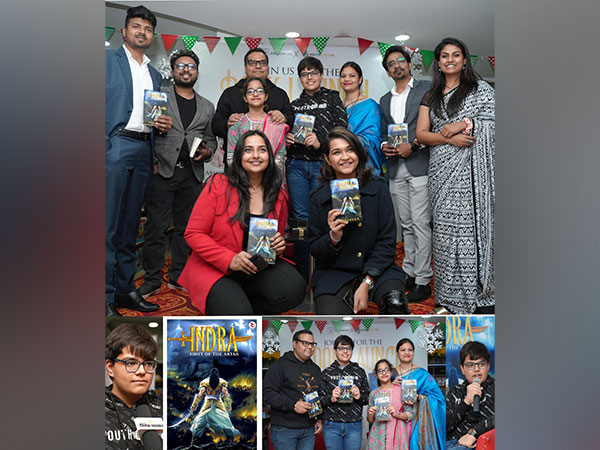 Indra: The First of the Aryas published by NuVoice and globally distributed by Simon & Schuster India Book Launch with Author Abhiveer Soni and Chief Guest Kevin Missal