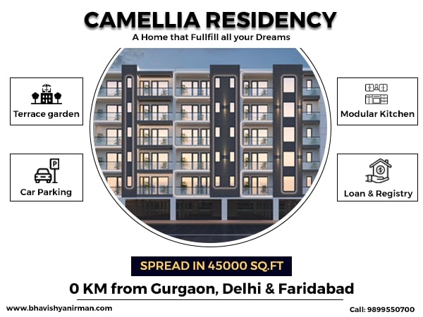 Camellia Residency Launching Soon, 200 Units in Mandi Gurgaon by Bhavishya Nirman Developers