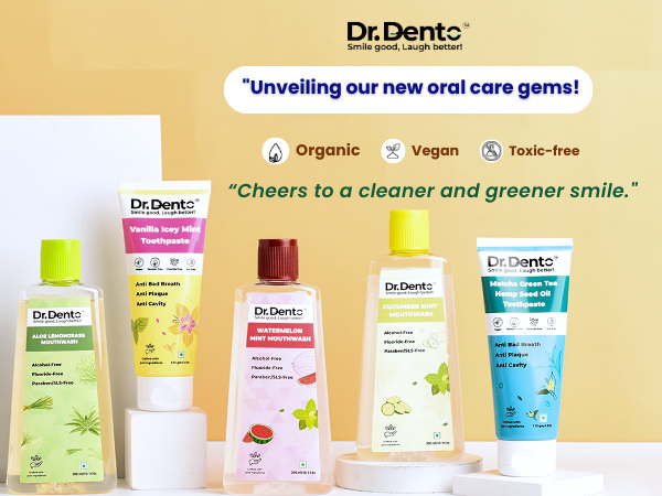 Dr. Dento Launches a New Product Range for Oral Health - Bringing Nature and Technology Together