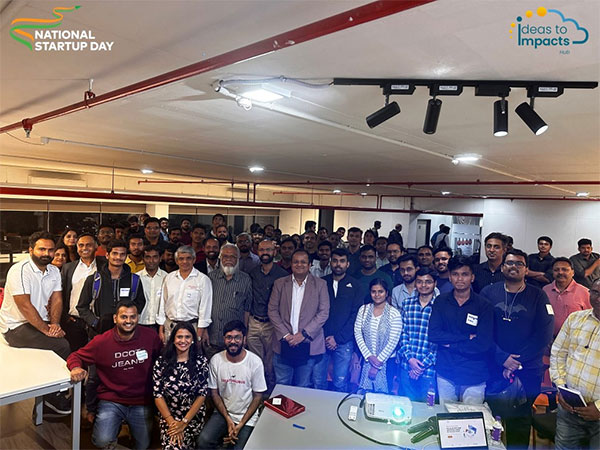 A Picture of all the Startups from the Pune Ecosystem who attended the National Startup Day in 2023