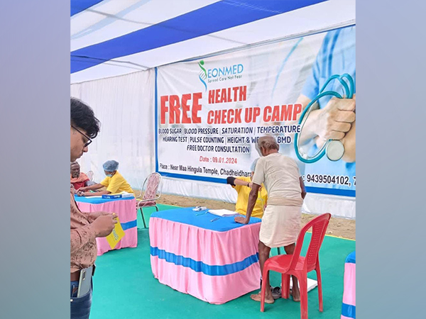 EONMED Organizes Successful Health Camp near Tata Steel Plant in Kalinga Nagar