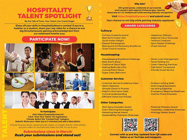 HospitalityNews Presents: Your Talent, Our Stage - Enter the Limelight Now