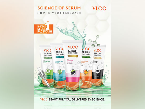 India's First Serum Facewash Range by VLCC