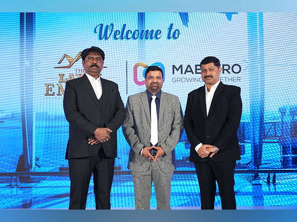 Mohammed Azim, Vice President, Rajasthan TENT, Nitin Gupta, Founder & Managing Director of Maestro Realtek and Abhijeet Kadam, Promoter of The Laxmi Empire at the launch of Codename Future PNQ project