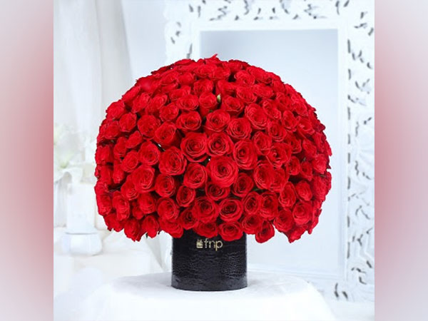 An exquisite bouquet of Red Roses now available on FNP Mobile App