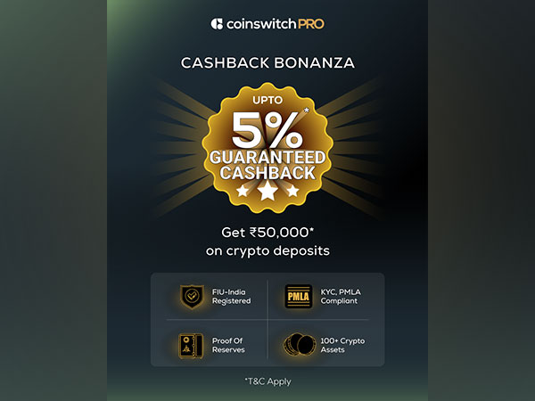 CoinSwitch announces highest cashback on crypto deposits
