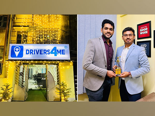 One of Drivers4Me's offices in Kolkata & Founders of Drivers4Me, CTO Paramartha Saha (L) and CEO Rajarshi Nag (R).
