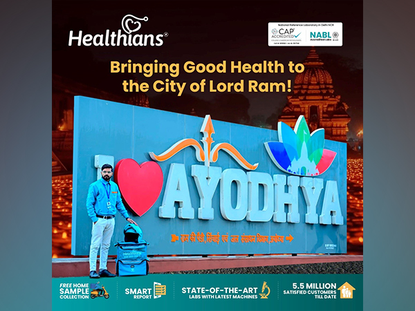 Healthians Marks its Ayodhya Launch with Grand Celebrations Coinciding with the Ram Mandir Inauguration